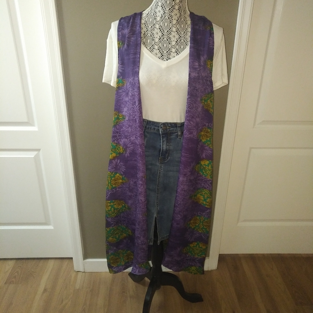 Silk Festival Vest